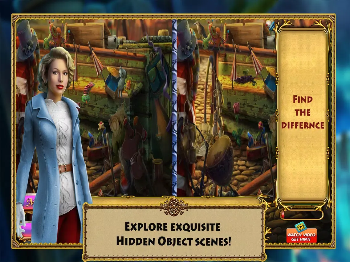 Ảnh chụp màn hình của Hidden Object - Crime in Penthouse iPad 