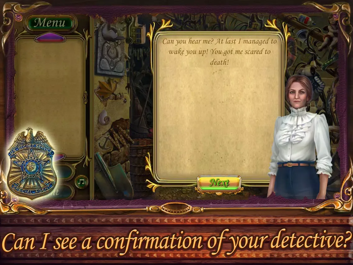 ภาพหน้าจอของ Hidden Object: Chemstry Experiment Undercover Investigation Free iPad 