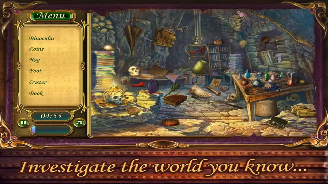 ภาพหน้าจอของ Hidden Object: Chemstry Experiment Undercover Investigation Free
