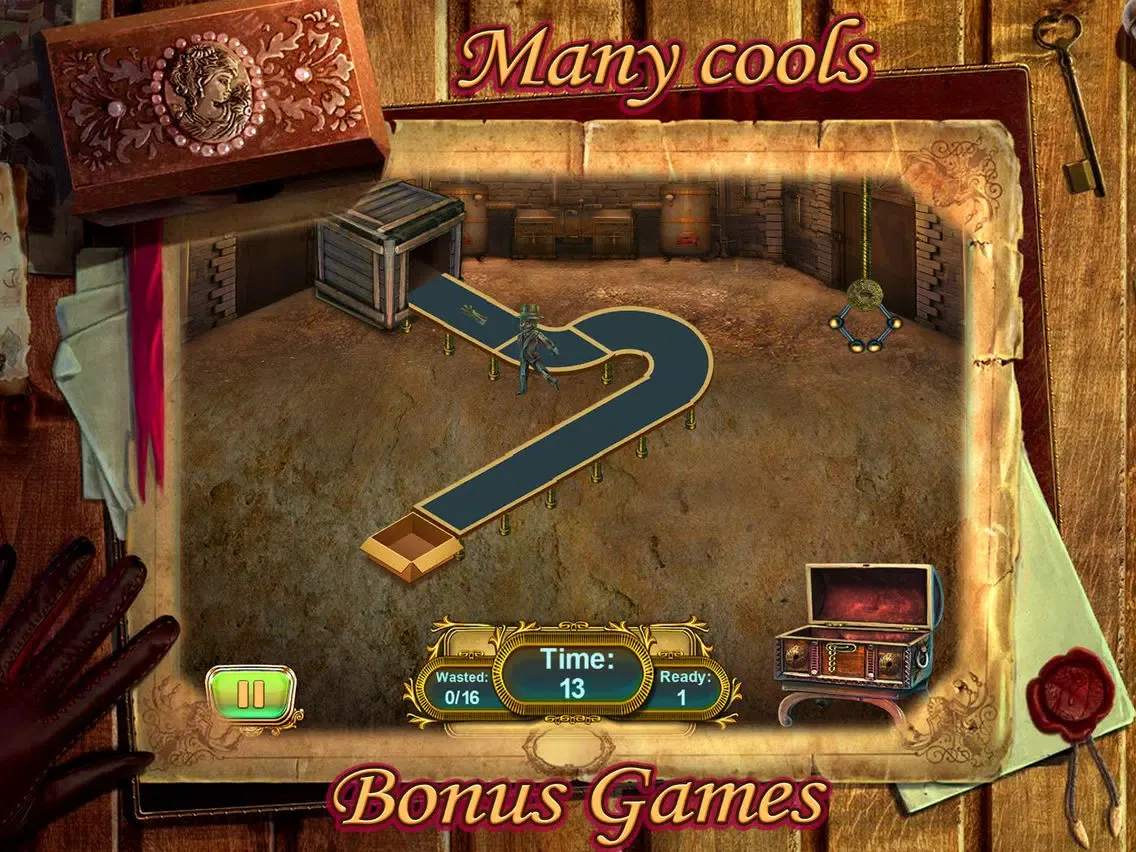 Tangkapan skrin Hidden Object: Magic Diamond - Crazy Adventures Premium iPad 
