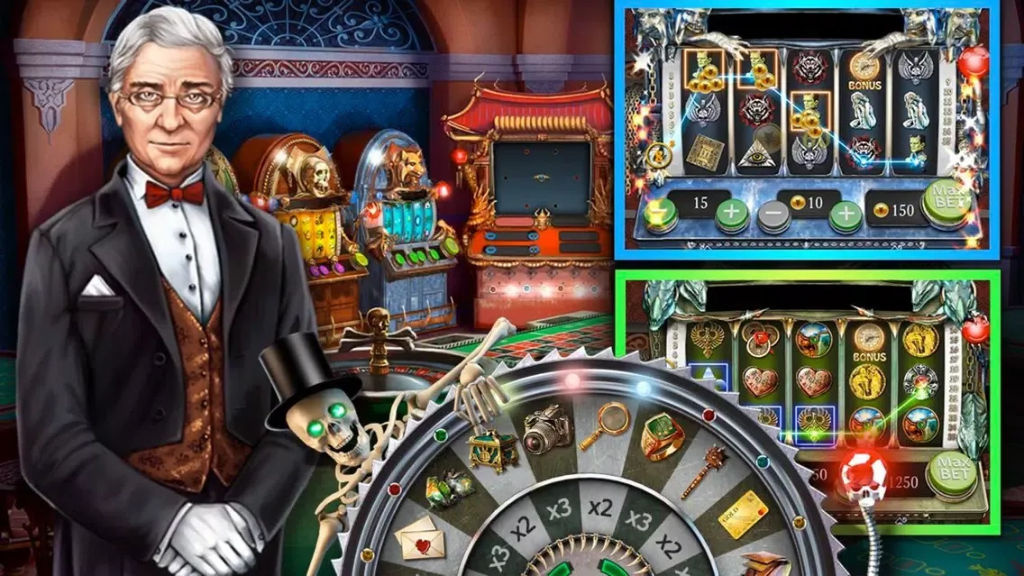 Hidden Object: Mysterious Detective in Casino Screenshots