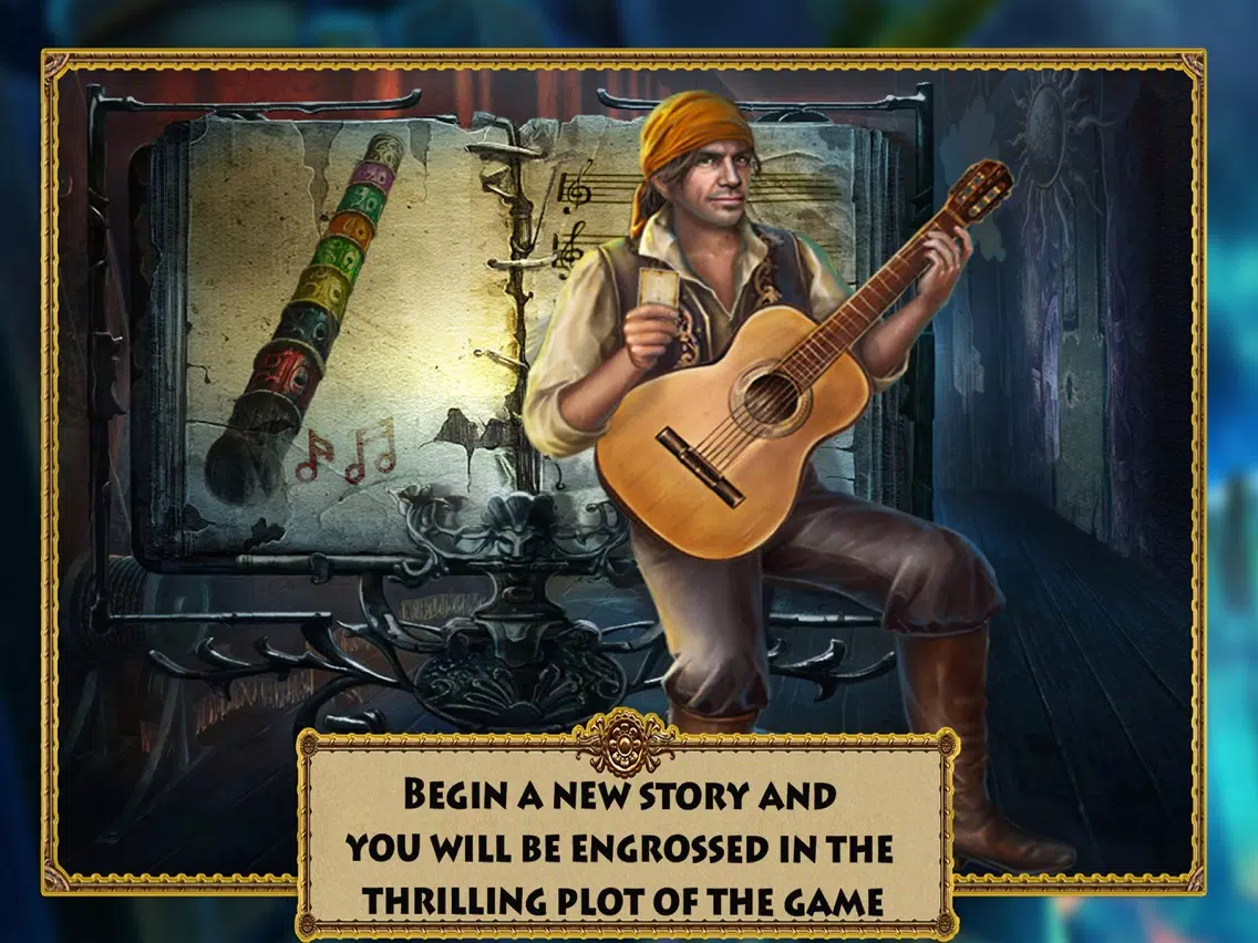 Hidden Object: Mystical Legend of a Guitarist iPad 应用截图
