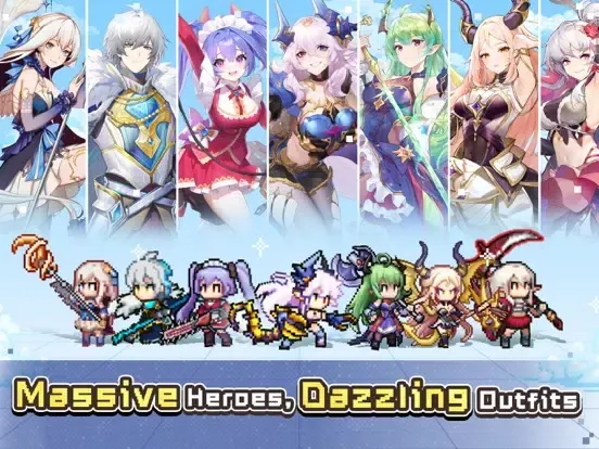 Zero to Hero: Pixel Saga iPad  Ekran Görüntüleri