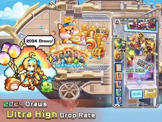 Zero to Hero: Pixel Saga iPad  Ekran Görüntüleri