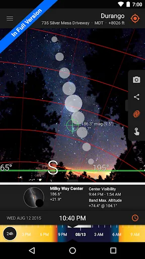 Capturas de pantalla de Sun Surveyor Lite