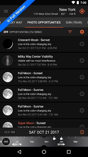 Capturas de pantalla de Sun Surveyor Lite