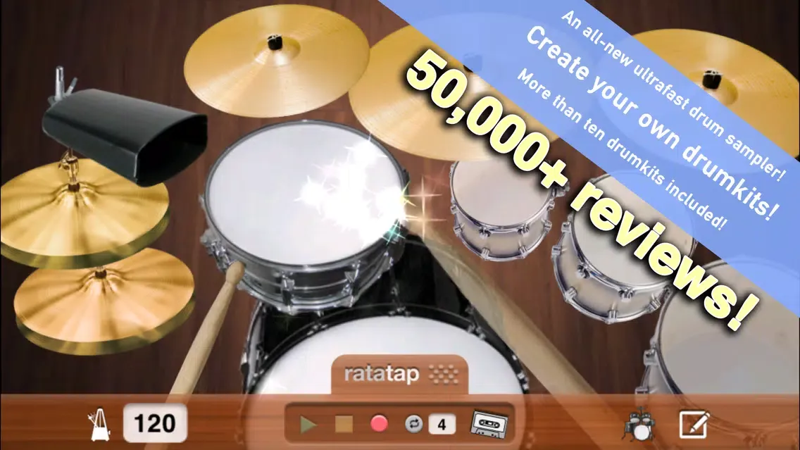 Ratatap Drums Free Screenshots