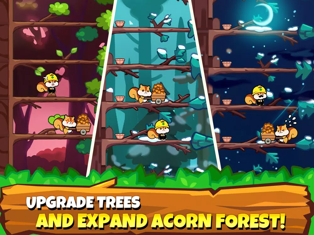 Tangkapan skrin Idle Squirrel Tycoon: Manager iPad 