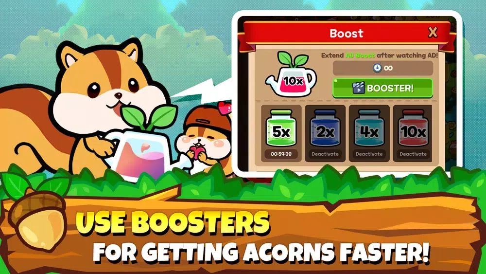 Screenshot di Idle Squirrel Tycoon: Manager