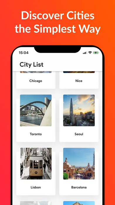 City Widget Daily Travel Guide Screenshots