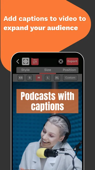 Capturas de tela do Podcast Video Clips by Podvio