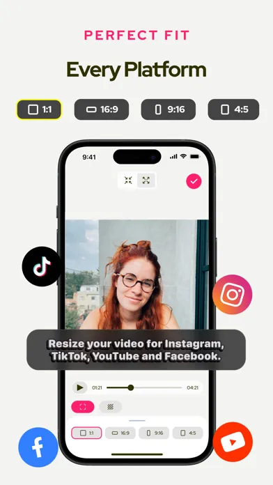 Screenshot di Subcap: AI Captions for Videos