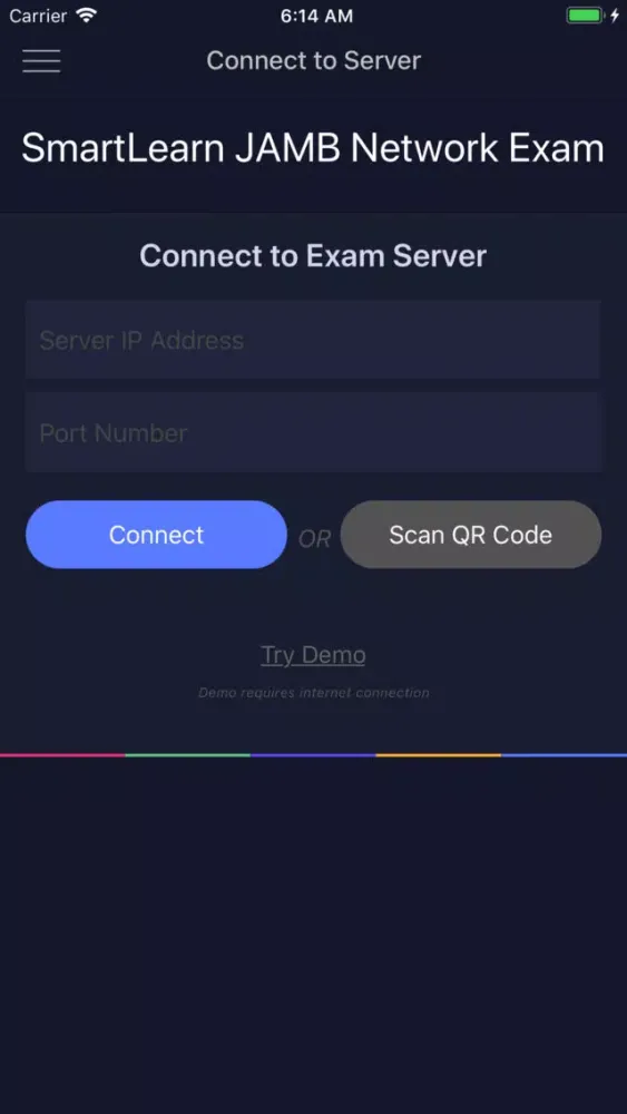 SmartLearn JAMB Network Exam سکرین شاٹس