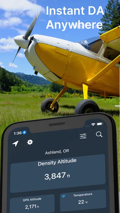Density Altitude + Screenshots