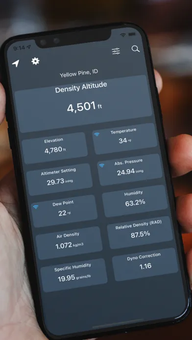 Density Altitude + Screenshots