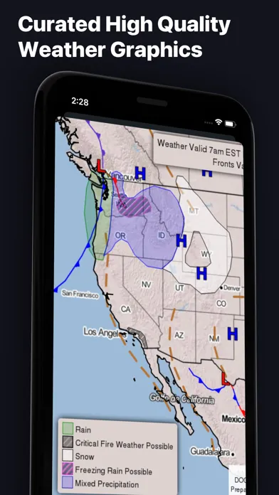 NWS Weather: Deep Weather スクリーンショット