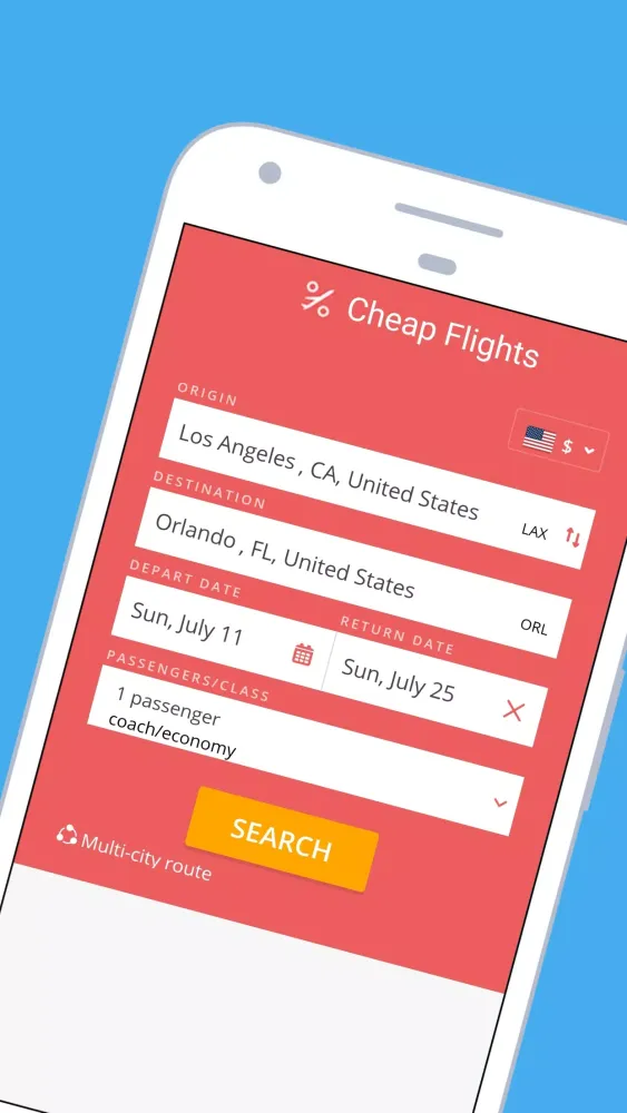 Screenshot di Cheap Flights - Airline Ticket
