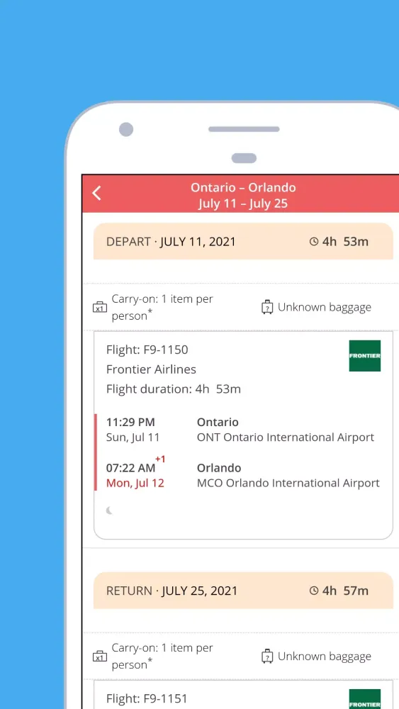 Screenshot di Cheap Flights - Airline Ticket
