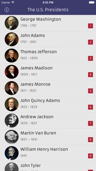 The U.S. Presidents 스크린샷