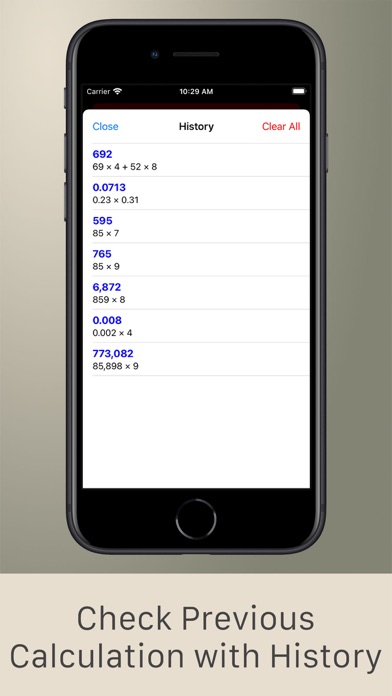 eCalculator - Enhanced Edition Screenshots