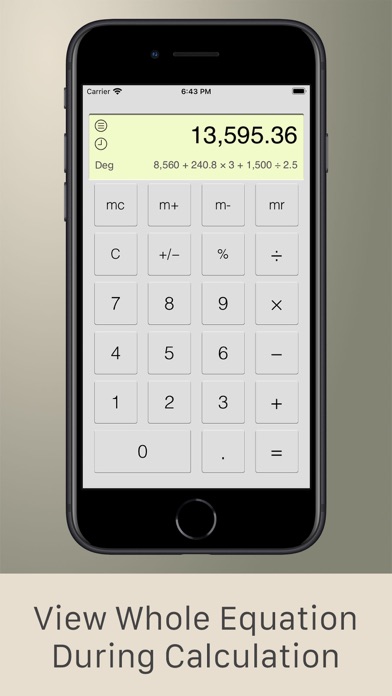 eCalculator - Enhanced Edition Screenshots