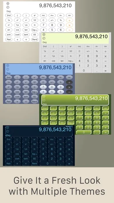 Capturas de tela do eCalculator - Enhanced Edition