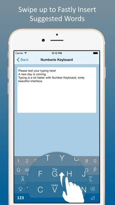 Скриншоты Numberie Keyboard
