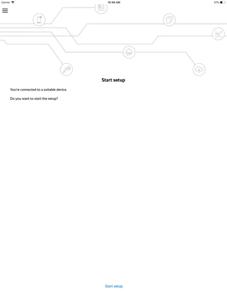 تصاویر ConnectedCooking WiFi Setup iPad 