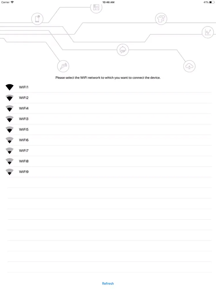 تصاویر ConnectedCooking WiFi Setup iPad 