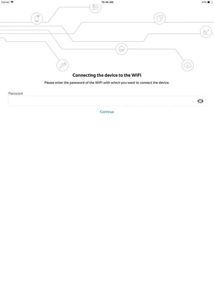 تصاویر ConnectedCooking WiFi Setup iPad 