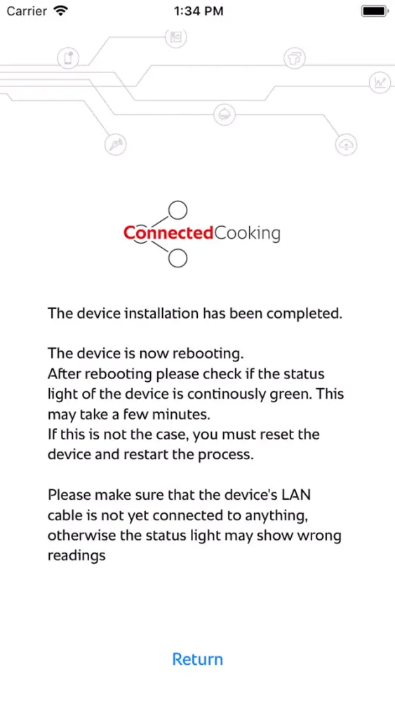 تصاویر ConnectedCooking WiFi Setup