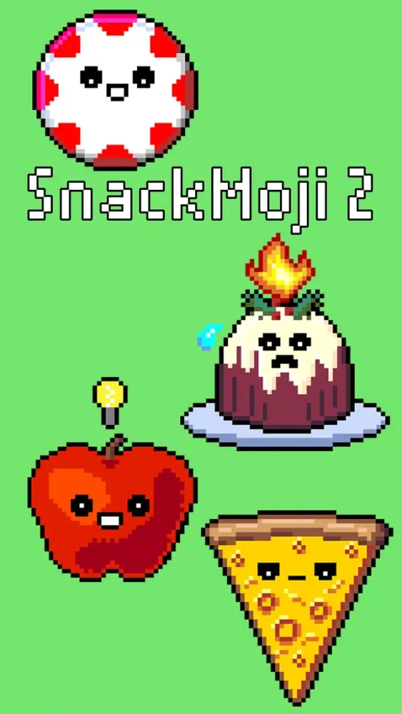 Capturas de tela do SnackMoji 2