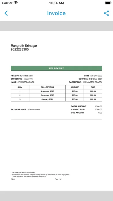 Birla Open Minds Ganderbal سکرین شاٹس