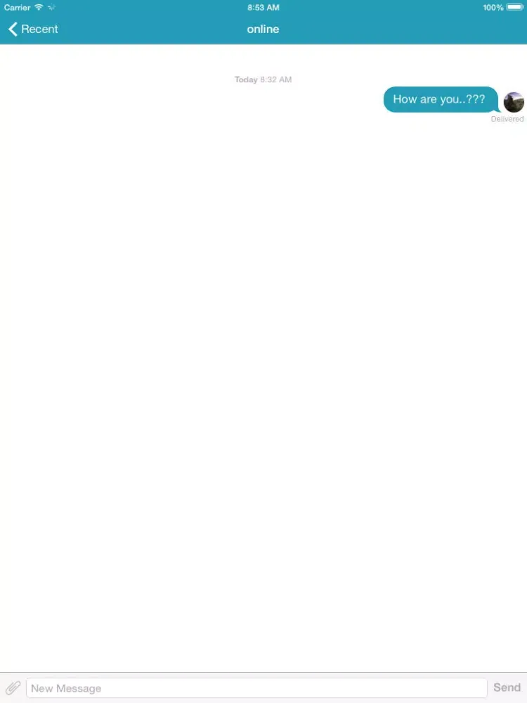 Capturas de pantalla de Pal Messenger iPad 