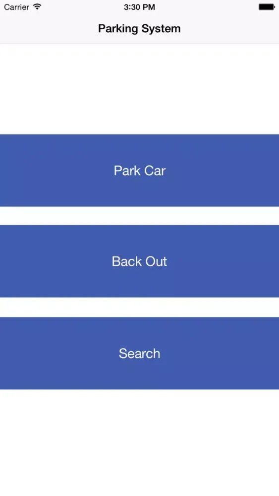 Parking System স্ক্রিনশট