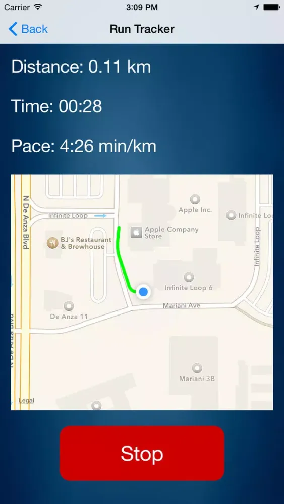 Wear Run Tracker سکرین شاٹس