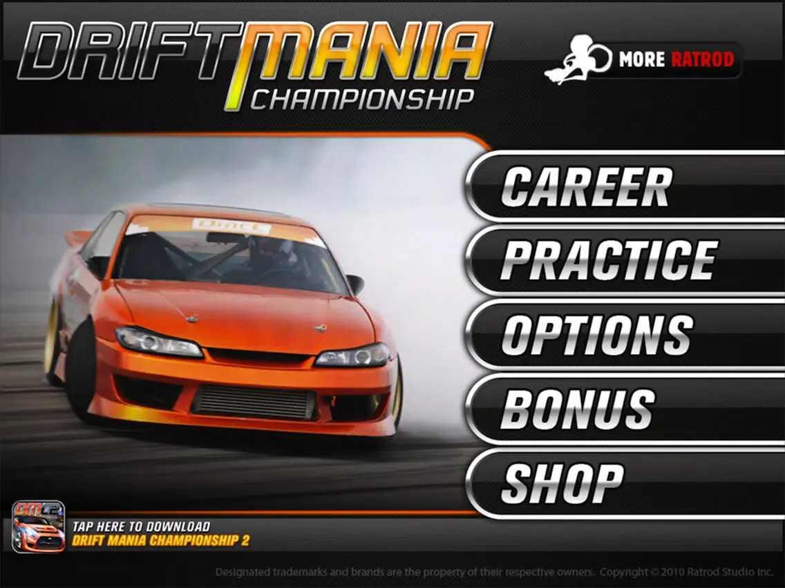 Zrzuty ekranu Drift Mania Championship Lite iPad 
