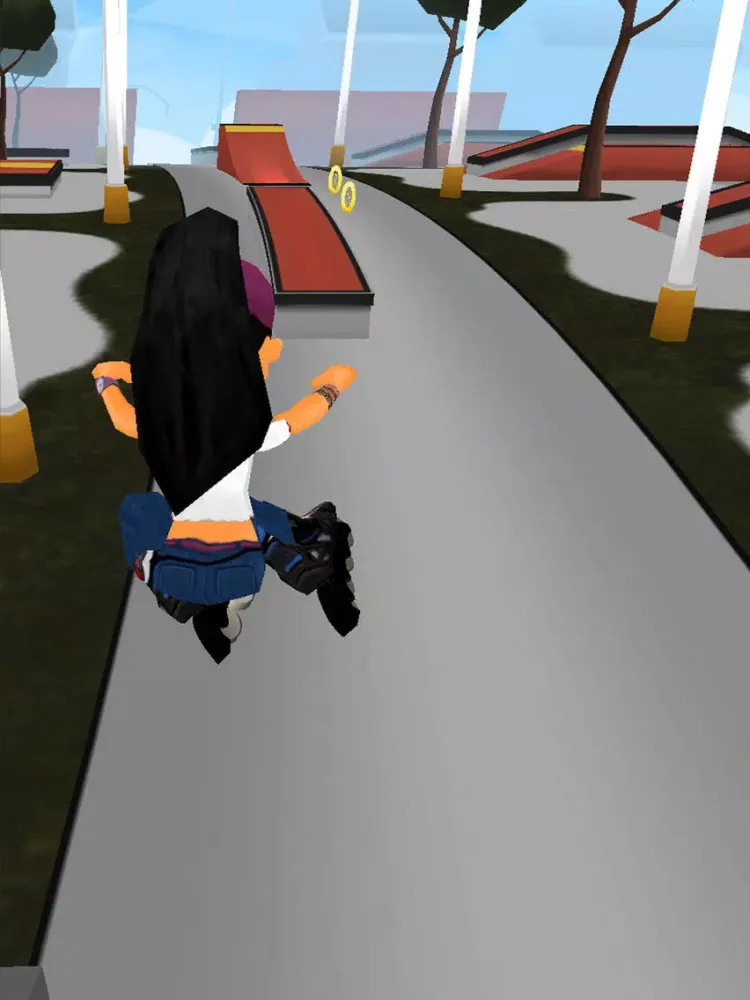 InLine Skate Rollerblade 3D Runner iPad  Screenshots