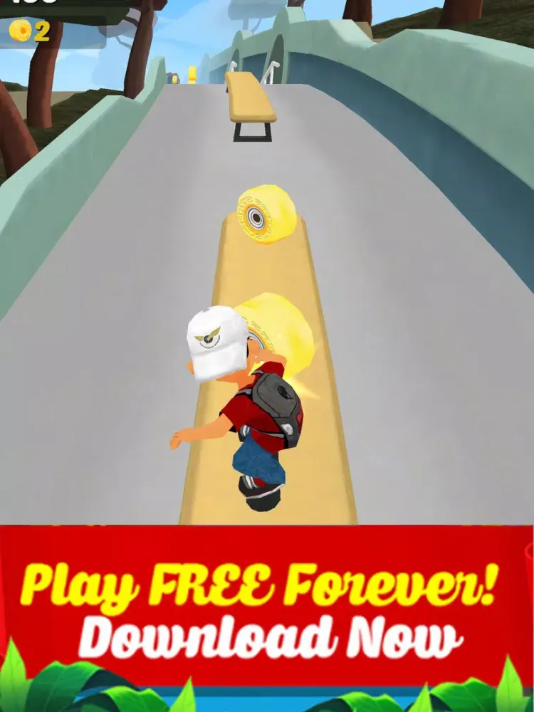 Skateboard Stunt Runner 2017 Free iPad  스크린샷