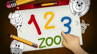 Captures d'écran de 123 Zoo: Writer FREE