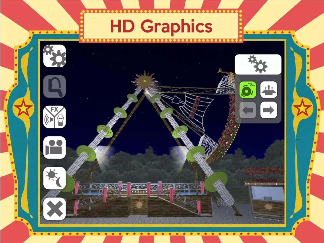 تصاویر Viking ship - Fairground ride iPad 