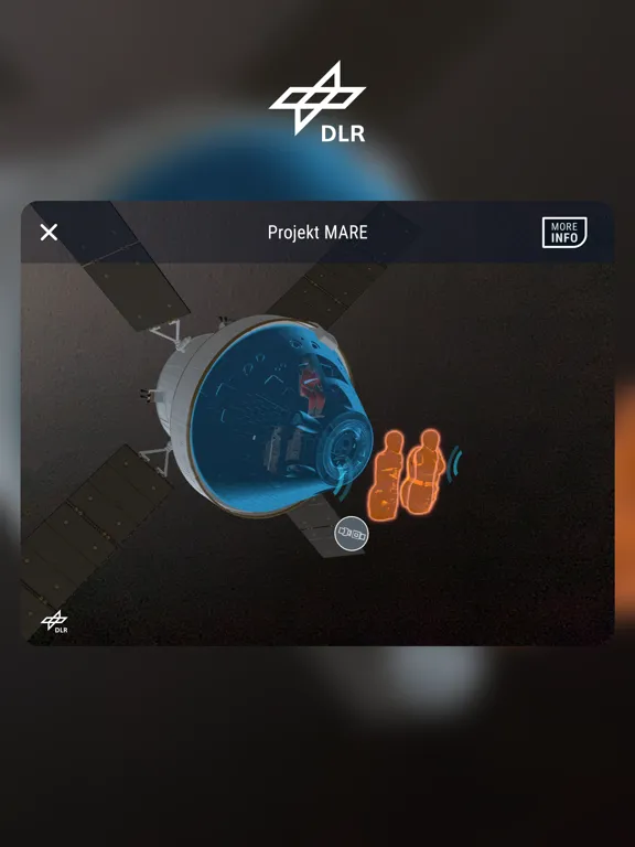 Скриншоты DLR Artemis-Mission iPad 