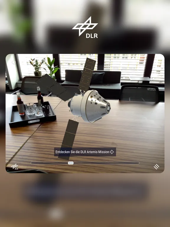 Скриншоты DLR Artemis-Mission iPad 