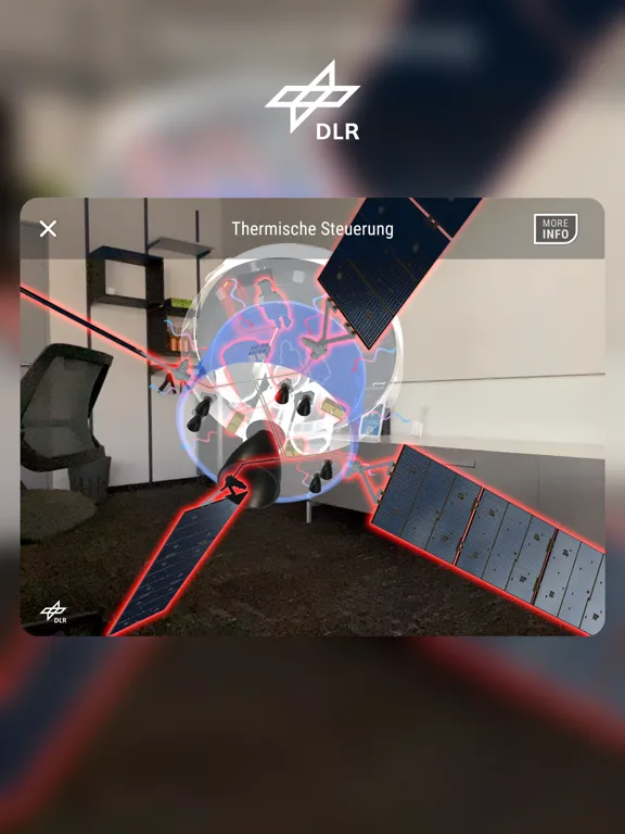 Скриншоты DLR Artemis-Mission iPad 