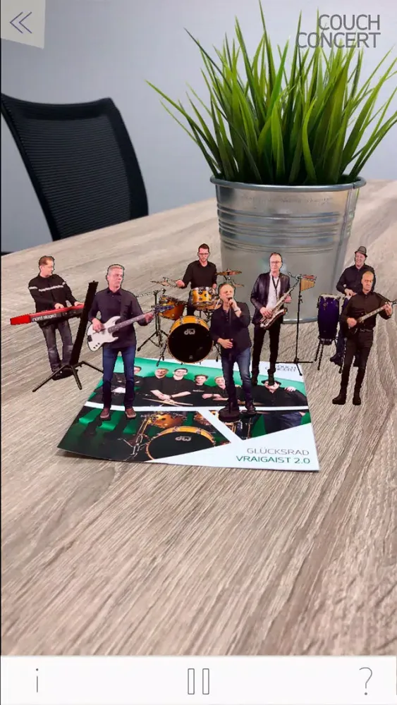 CouchConcert應用截圖