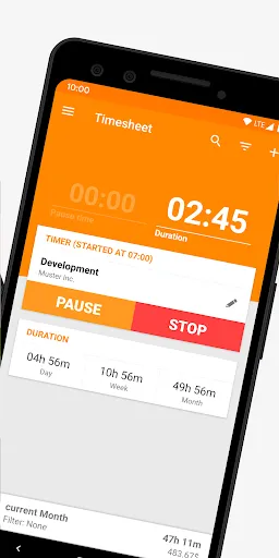 Timesheet - Time Tracker Screenshots