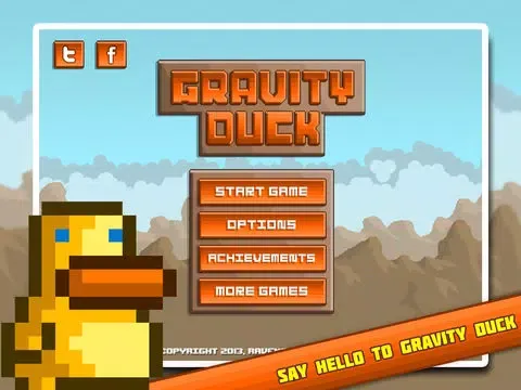 Tangkapan skrin Gravity.Duck iPad 