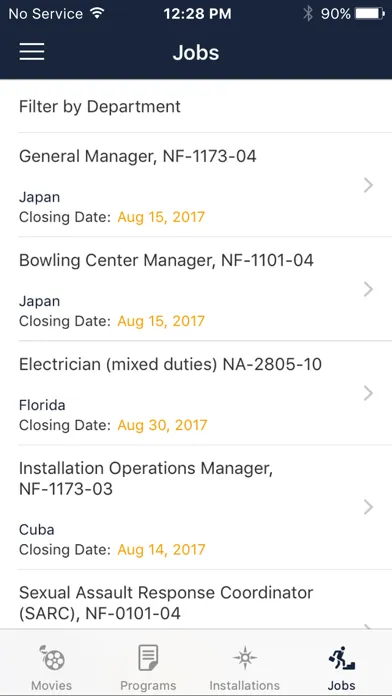 Ảnh chụp màn hình của NavyMWR