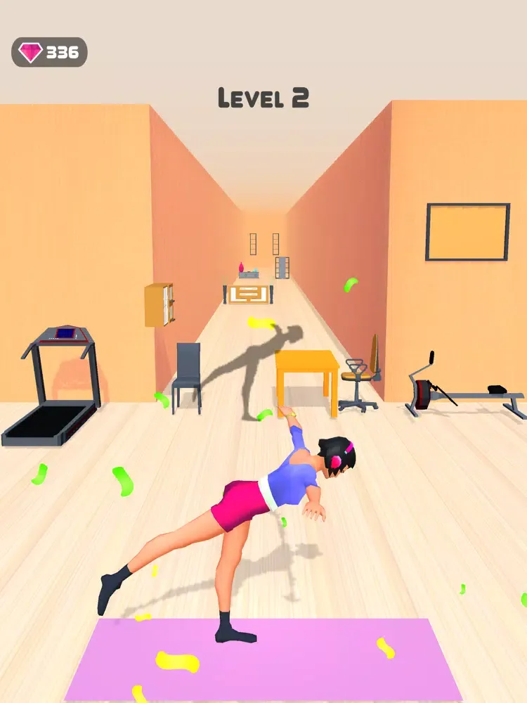 Flex Life 3D - Yoga Challenge iPad  스크린샷