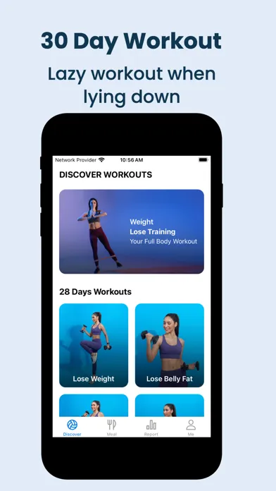 ภาพหน้าจอของ Home Workout Planner